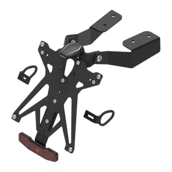 Kit completo portatarga Lightech luce e catadriotto Portogallo Yamaha Tmax 560 2020-2021