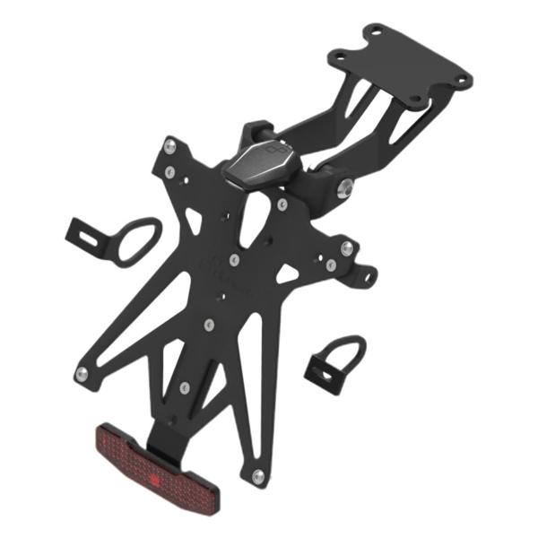 Kit completo portatarga Lightech luce e catadriotto Portogallo Yamaha MT07 2014-2023