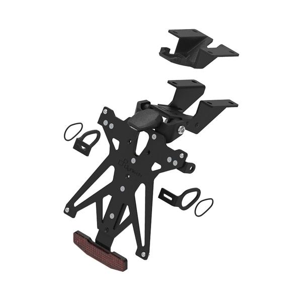 Kit completo portatarga Lightech luce e catadriotto Spagna Yamaha MT07 2025