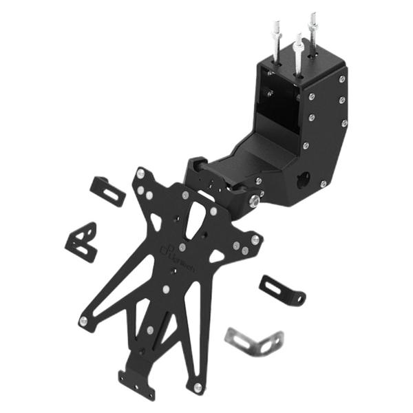 Adjustable Lightech license plate holder Spain Aprilia Dorsoduro 1200 2011-2020