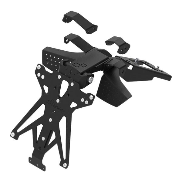 Adjustable Lightech license plate holder Korea Ducati Hypermotard 950 2019-2023