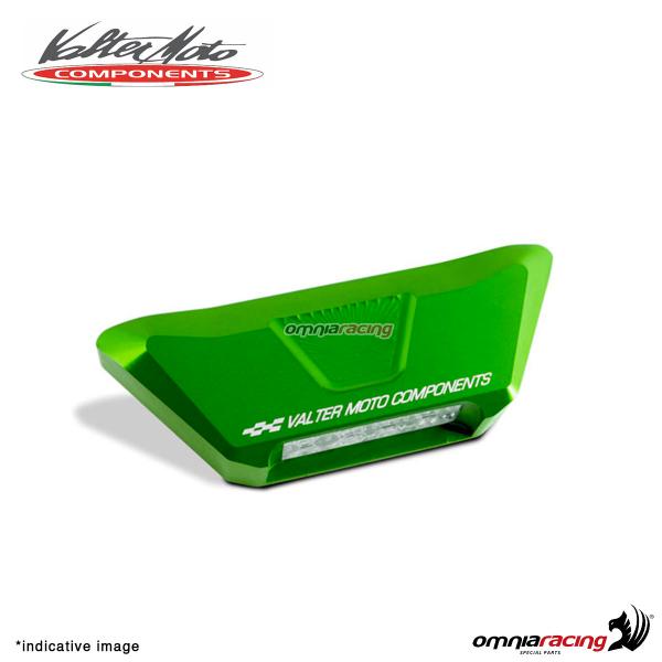 Luce targa Valtermoto led in alluminio colore verde