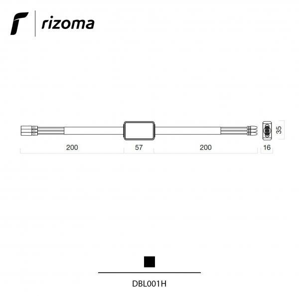 Dispositivo di sicurezza Rizoma dynamic brake light sensor