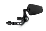 Puig PRO Black Left Mirror with Integrated Lever Guard