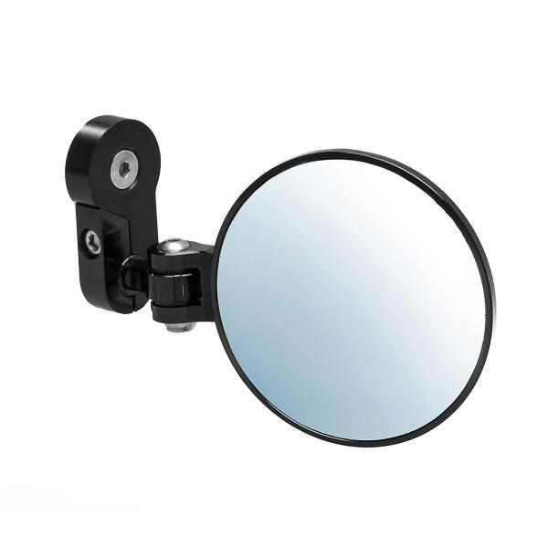 CNC Racing right bar-end mirror Rocket in black aluminium 94.5mm
