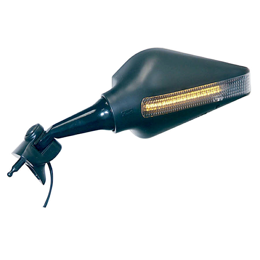 Specchietto moto con freccia FAR 6095 sinistro Ducati 999s R 749 S Dark.