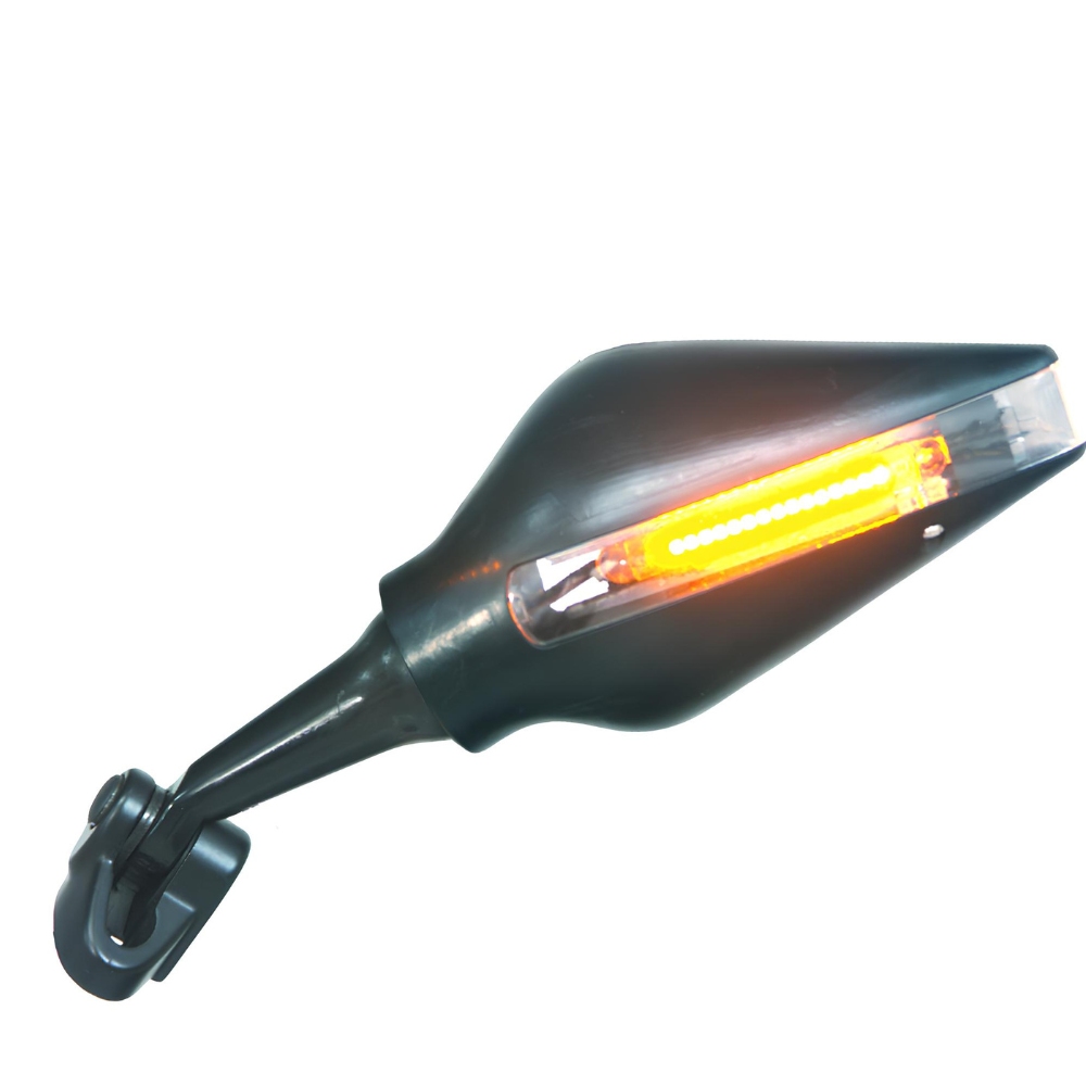 Specchietto moto con freccia FAR 6151 sinistro Dotato Di Di Direzione A LED Honda