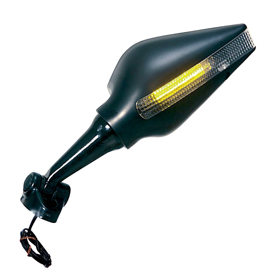 Specchietti moto con freccia FAR 6253 SX/DX Universale Viper Snake Supersport
