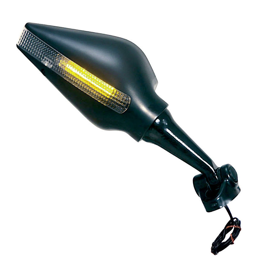 Specchietti moto con freccia FAR 6254 SX/DX Universale Viper Snake Supersport