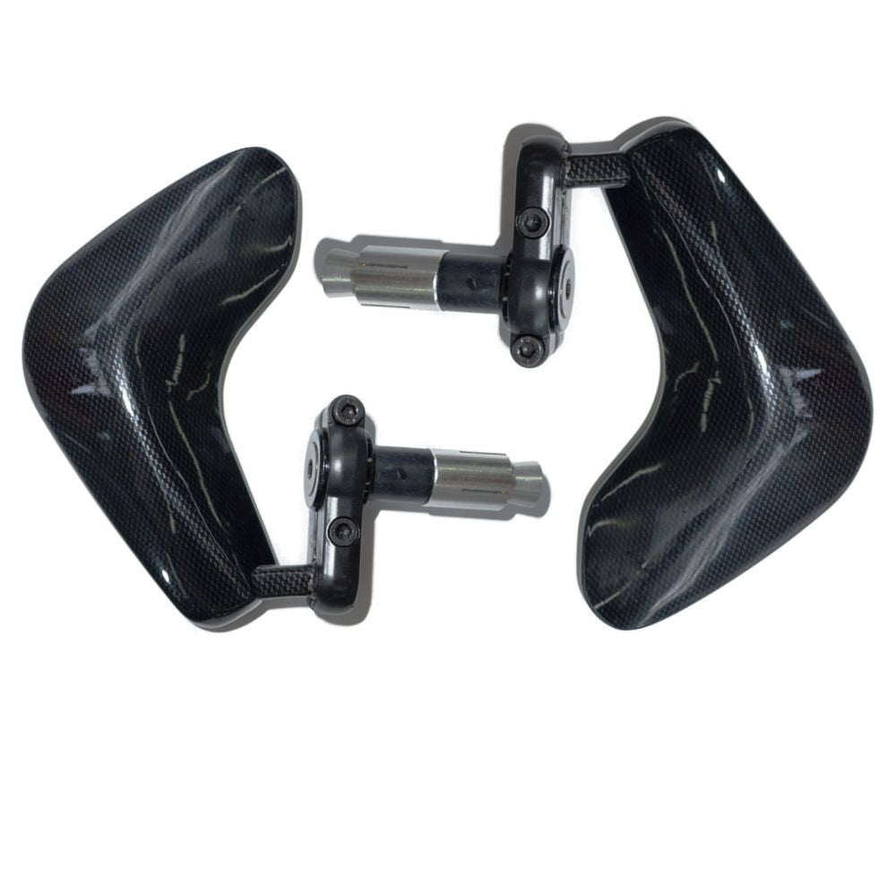 Specchietti moto FAR 6681 SX/DX Coppia Bar End black Knife