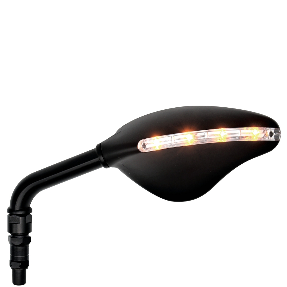 Specchietto moto con freccia FAR 7098 destro VIPER Con LED Integrati
