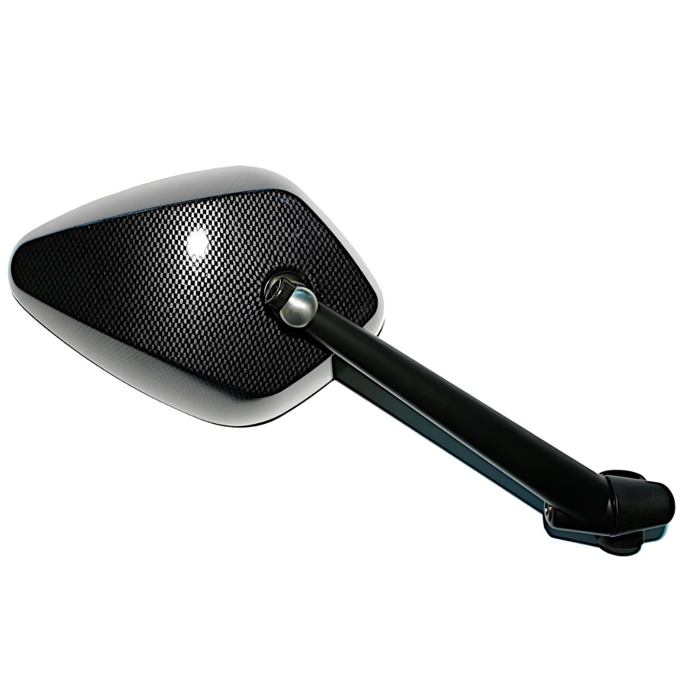 Specchietti moto FAR 7144 SX/DX Bar End El Capitan Carbon Look