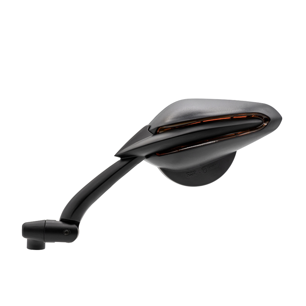 Motorcycle mirrors with turn signal FAR 7356 L/R Super Viper Con Led 7356