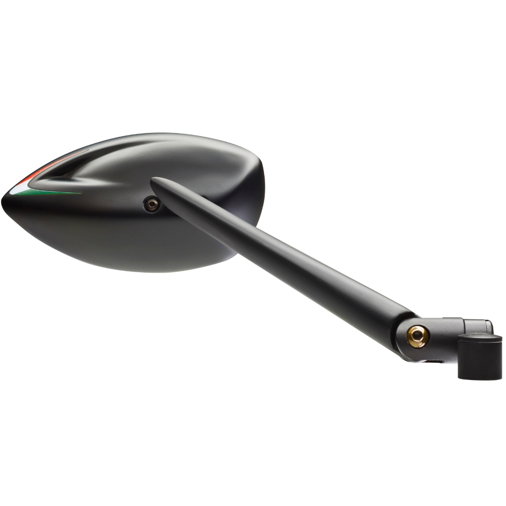 Specchietti moto FAR 7654 SX/DX Viper Machete CNC In Alluminio Nero