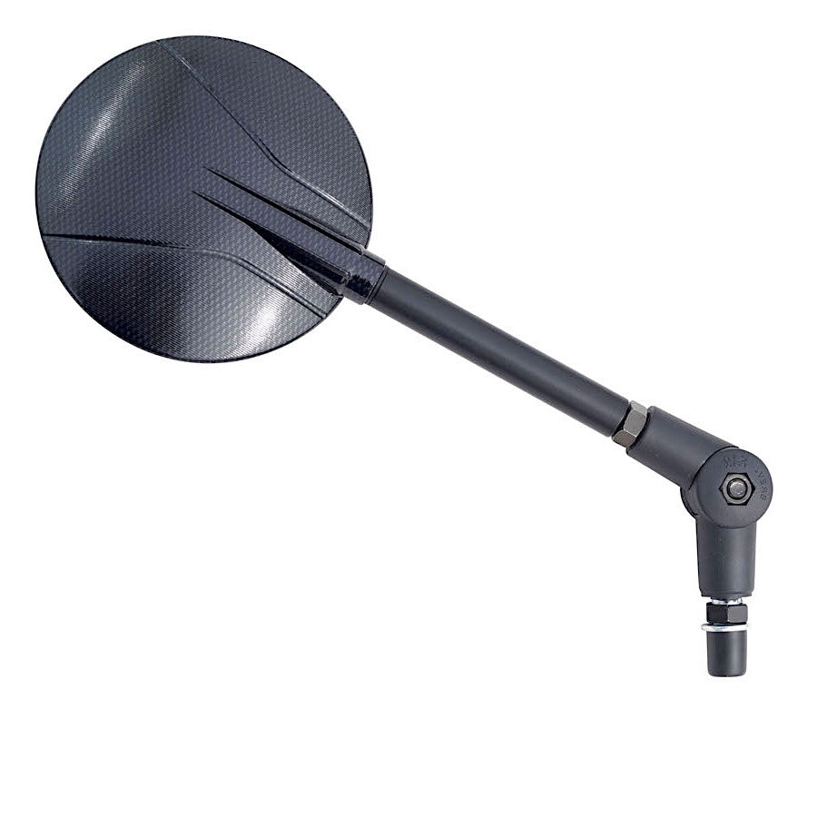 Specchietti moto FAR 7700CA SX/DX Flexi Richiudibile Carbon