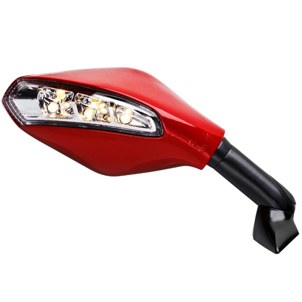 Specchietto moto con freccia FAR 7726 destro Specchietto Ducati Panigale V4 Con