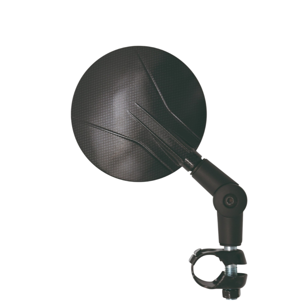 Specchietti moto FAR 7850 SX/DX Flexi Clip Carbon Look