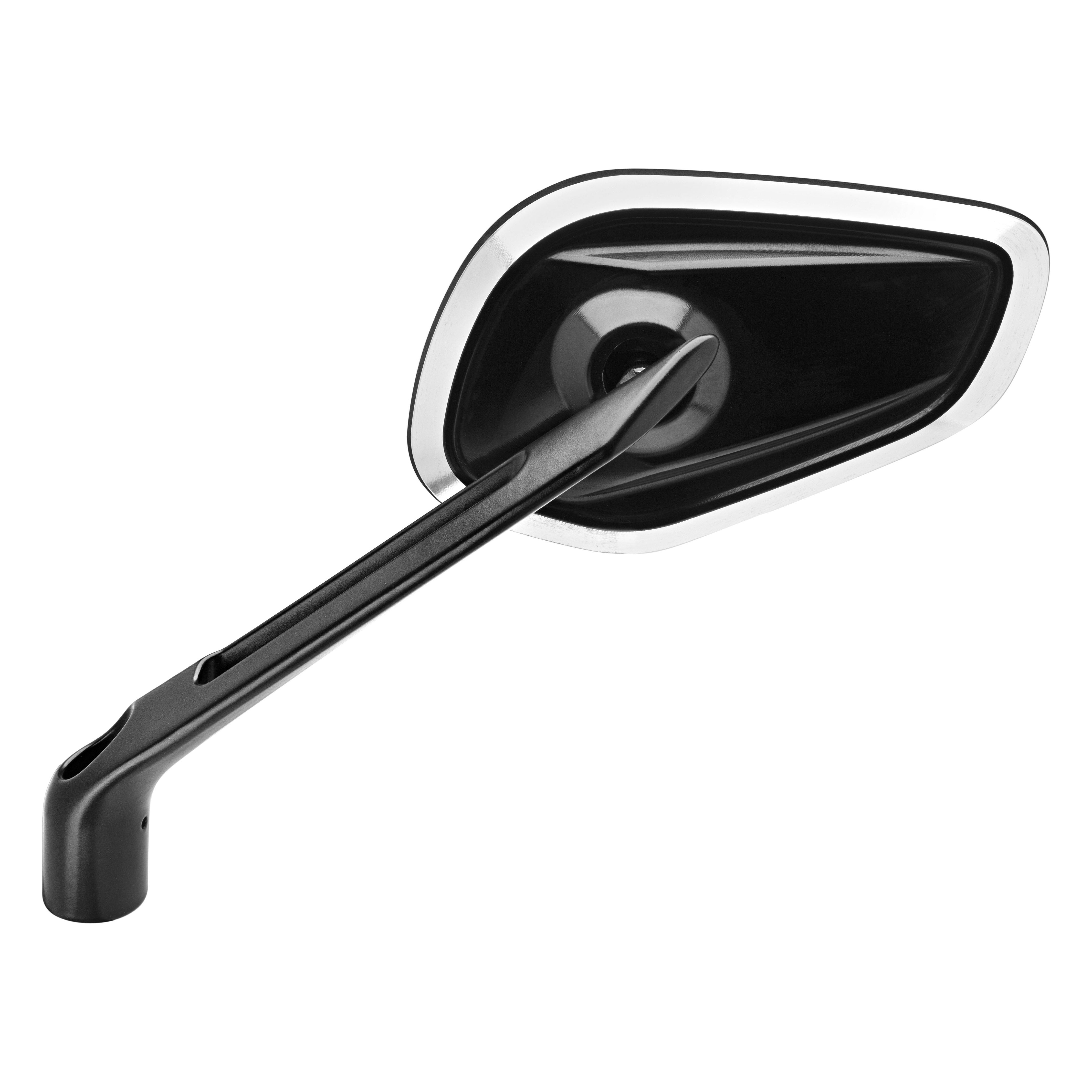 Motorcycle Mirror FAR 8115 Left Da bar end poly Cnc