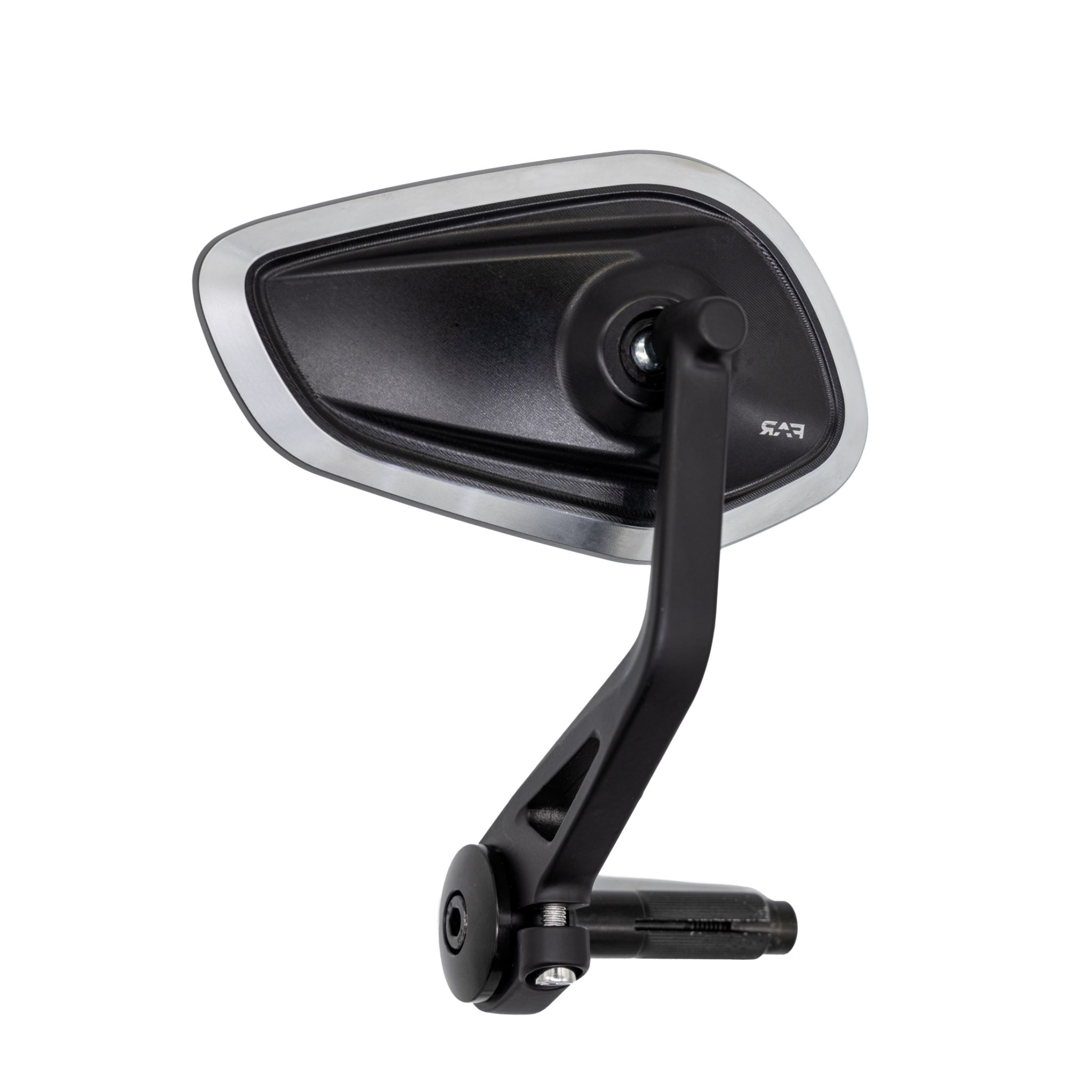 Motorcycle mirror FAR 8150 Right Poly Bar End CNC