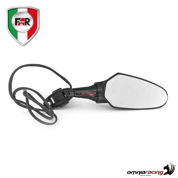 Specchietto retrovisore FAR universale con freccia integrata