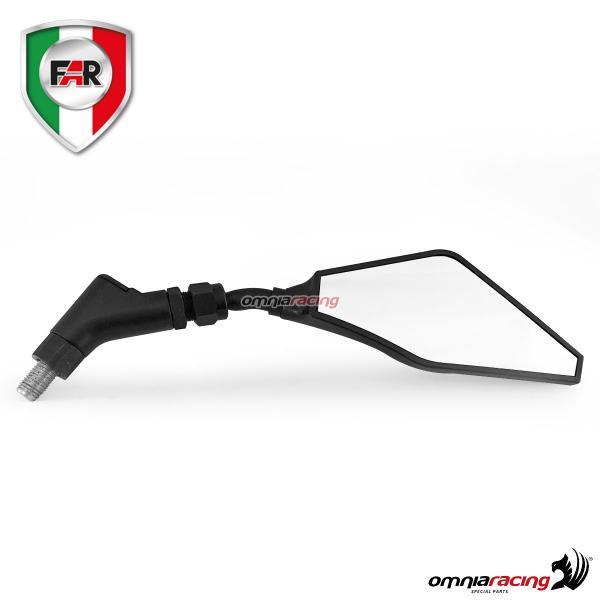Specchietto retrovisore FAR destro universale per manubrio racing
