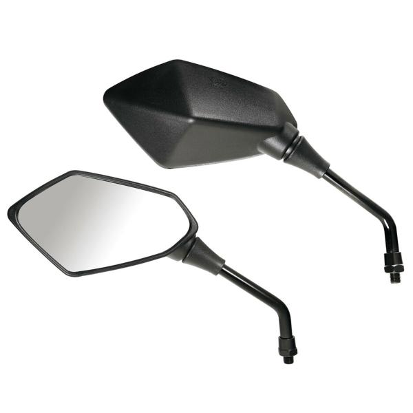 Coppia specchietti retrovisori Lampa Kaba omologati M10x1,25