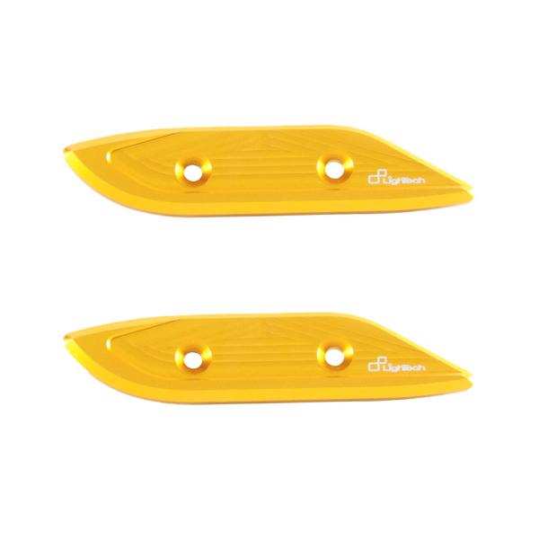 Coppia tappi specchio Lightech alluminio oro Yamaha Tmax 560 2020-2021