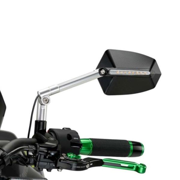 Puig mirror GTI left aluminum/Black M10