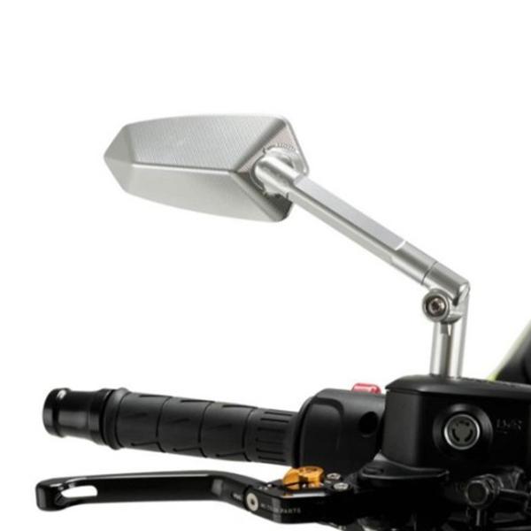 Puig mirror F1.1 Right Silver M10