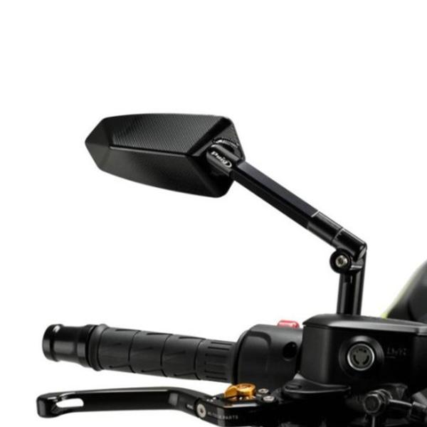 Puig mirror F1.1 Right Black M10