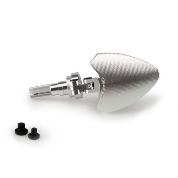 Puig mirror Fold Bar End left Silver