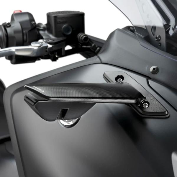 Puig mirror Aileron left Black Yamaha Tmax 560 2022-2024