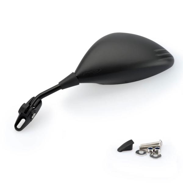 Puig mirror Z2-30 Right Black Fairing Mounted