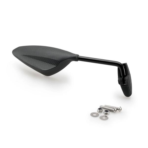 Puig mirror RS2 inclinato Right Carbon Look