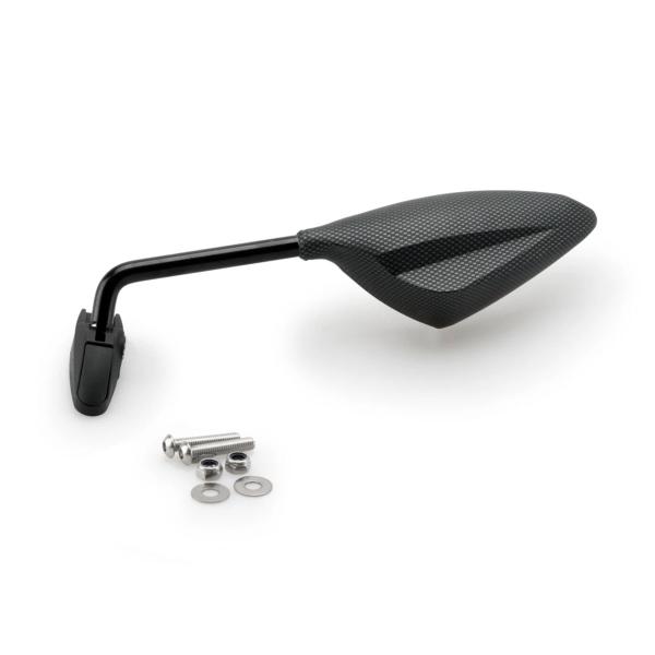 Puig mirror RS2 inclinato left Carbon Look