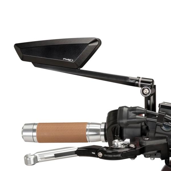 Puig mirror Hypernaked Right Black M10