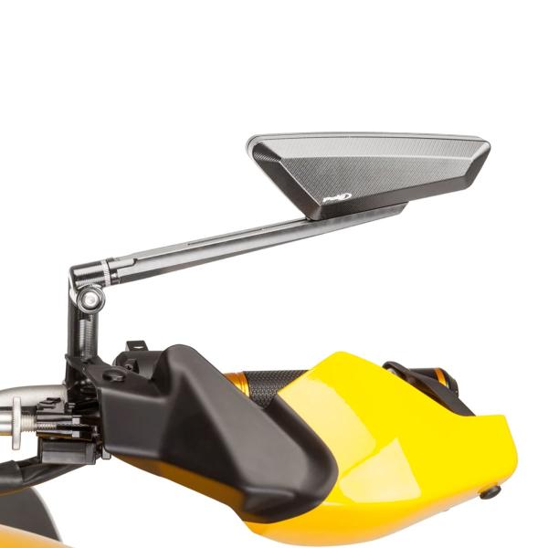 Puig mirror Hypernaked left aluminum M10