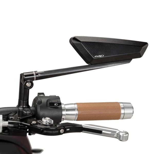Puig mirror Hypernaked left Black M10