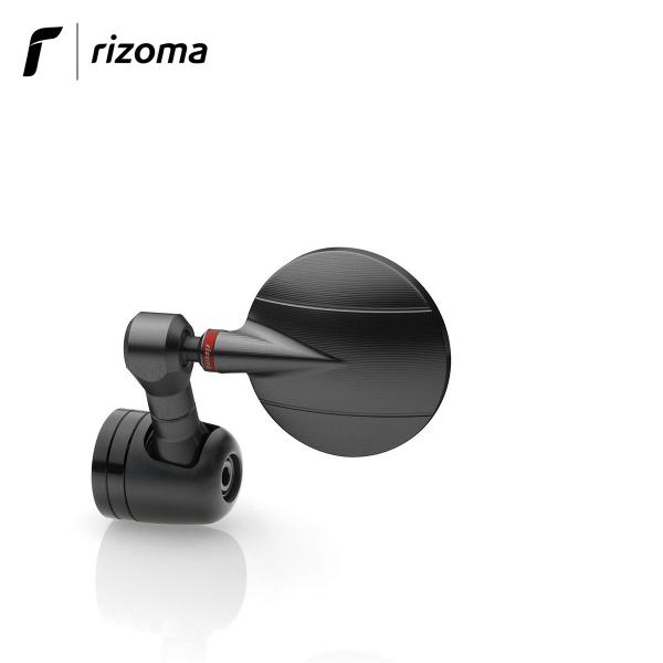 Specchietto Rizoma Spy-R Naked end-bar in alluminio non omologato colore nero