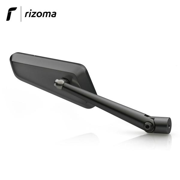 Specchietto Rizoma Circuit 744 Naked in alluminio non omologato colore nero