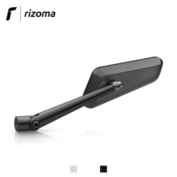Specchietto Rizoma Circuit 744 in alluminio non omologato colore nero