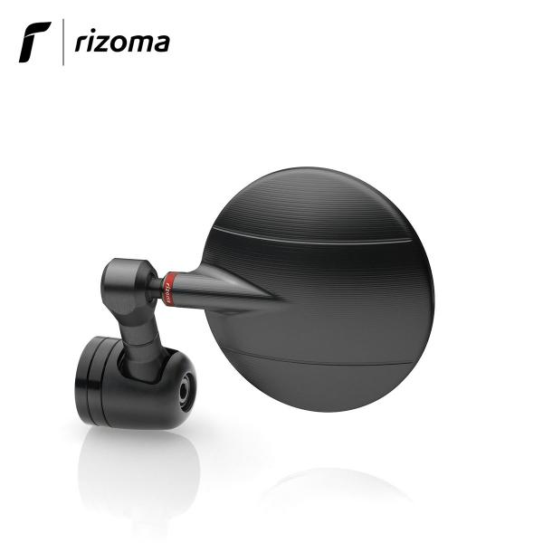 Specchietto Rizoma Spy-R Sport end-bar in alluminio non omologato colore nero