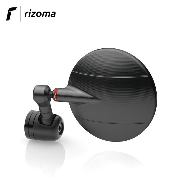 Specchietto Rizoma Spy-R Naked end-bar in alluminio omologato colore nero
