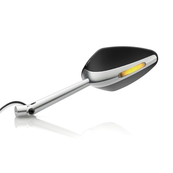 Rizoma Veloce L Sport aluminum mirror approved silver color