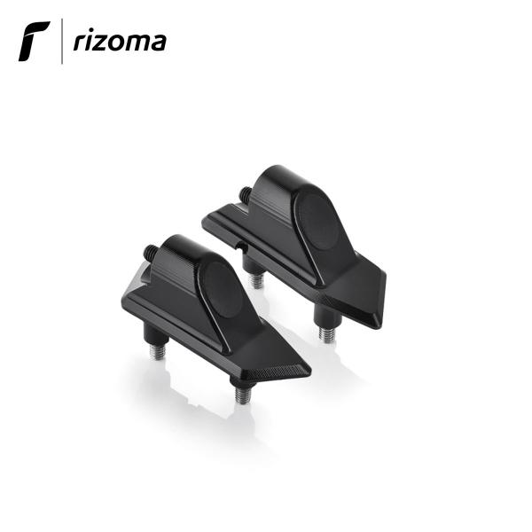 Rizoma kit montaggio per specchi retrovisori a carena in alluminio nero per BMW S1000RR 2019>