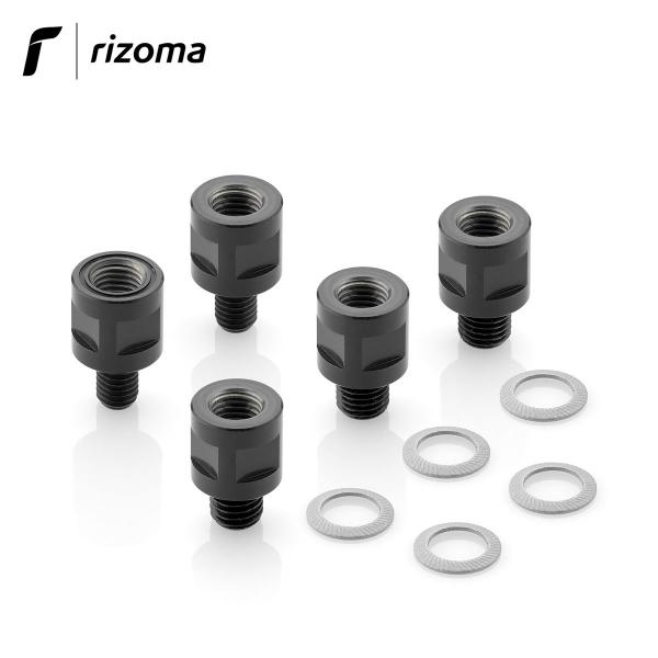 Kit adattatori Rizoma per montaggio multifit direct mount specchi retrovisori