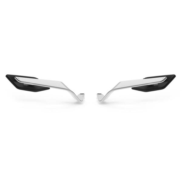 Rizoma Silver Stealth MAX mirrors Bmw R12 nineT 2023-2024