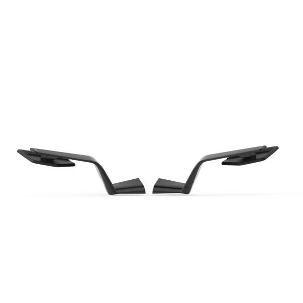 Rizoma black Stealth PRO MAX mirrors Ducati Panigale V4 2025-2026