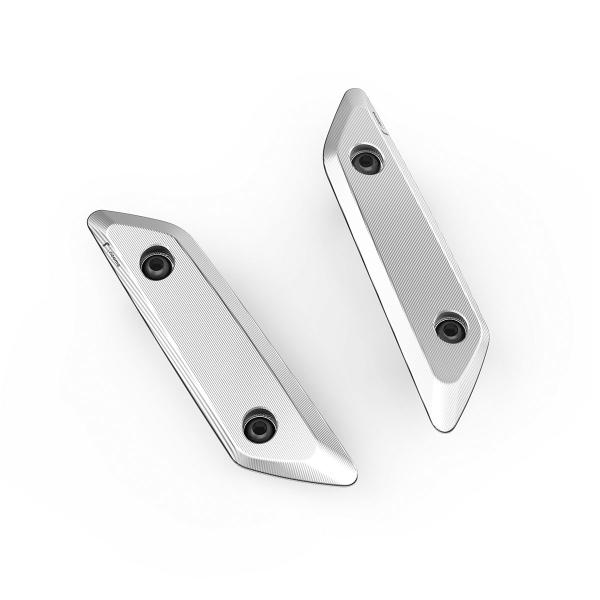 Rizoma silver mirror hole plugs Yamaha Tmax 560 2022-2024