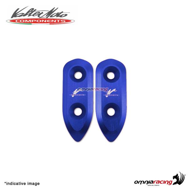 Valtermoto mirrors hole covers blue aluminum for BMW S1000RR 2009>2018